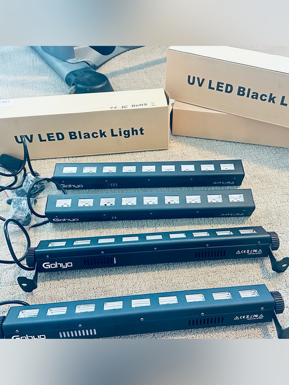 Gohyo UV LED Black Lights